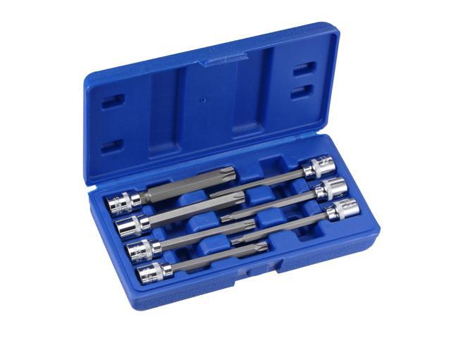 3/8' Drive x T25 T30 T40 T45 T50 T55 T60 Torx Bit Socket Set CR-V Bits & Sockets 110mm Length (For Hand Use Only) 7-Piece