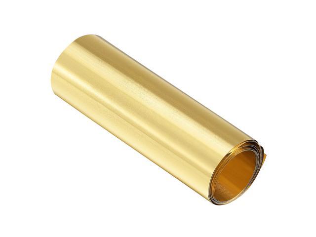 Brass Sheet Roll Metal Foil Plate 1000mm x 100mm x 001mm