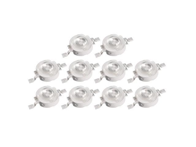 LED Chip Board 1W Plant Grow Light DC3-32V 300-350mA 440-450nm Blue Light 10Pcs for DIY Indoor Flowers Growing Lamp