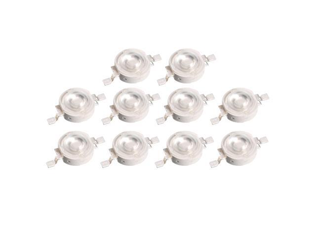 LED Chip Board 3W Plant Grow Light DC3-32V 600-700mA 440-450nm Blue Light 10Pcs for DIY Indoor Flowers Growing Lamp