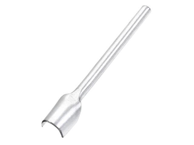 Half-Round Shaped Leather Cutter Punch 15mm Strap End Punch Tool for Crafting Strap Belt Wallet and Bag