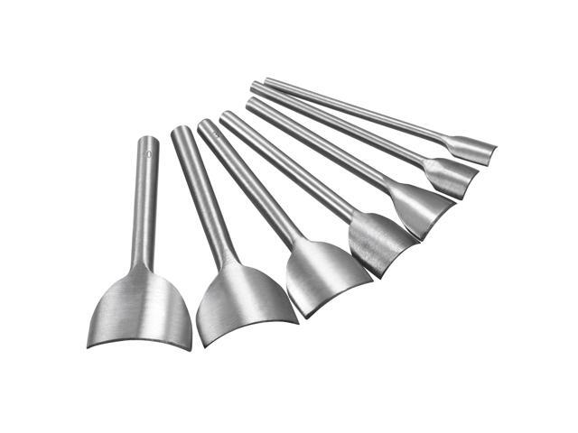 Arc-Shaped Leather Cutter Punch Set 10mm-40mm Strap End Punch Tool for DIY Craft Set of 7
