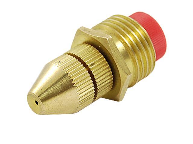 Gold Tone Brass Adjustable Hose Nozzle for Garden