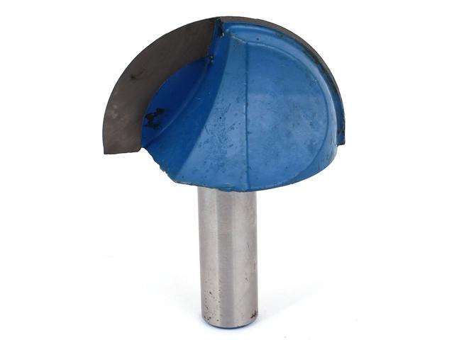 1/2' x 2' Straight Shank Round Nose Core Box Router Bit Cutter Tool Blue