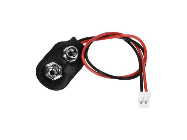 9V Battery Snap Connector I-Type to PH20 Connector Test Cable 145cm Long for Electric Testing Work 3 Pcs