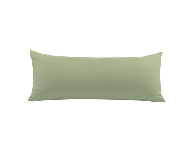 Body Pillow Pillowcase Sage Pillowcase Brushed Microfiber Body Pillow Cover Wrinkle Fade Stain Resistant Soft Long Pillow Cases for Body