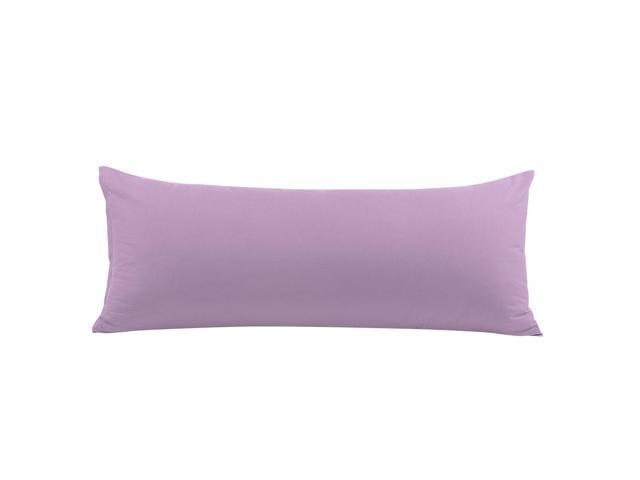 Body Pillow Pillowcase Lavender Pillowcase Brushed Microfiber Body Pillow Cover Wrinkle Fade Stain Resistant Soft Long Pillow Cases for Body