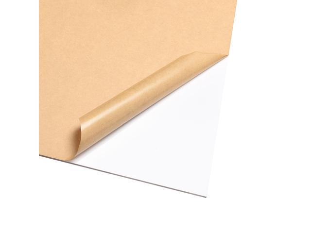 2pcs White Cast Acrylic Sheet12' x 12'3mm Thick Plastic PMMA Acrylic Board for Signs Display Projects Craft
