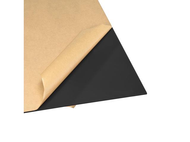 Black Cast Acrylic Sheet12' x 12'3mm Thick Plastic PMMA Acrylic Board for Signs Display Projects Craft