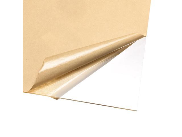 White Clear Cast Acrylic Sheet12' x 12'3mm Thick Plastic PMMA Acrylic Board for Signs Display Projects Craft