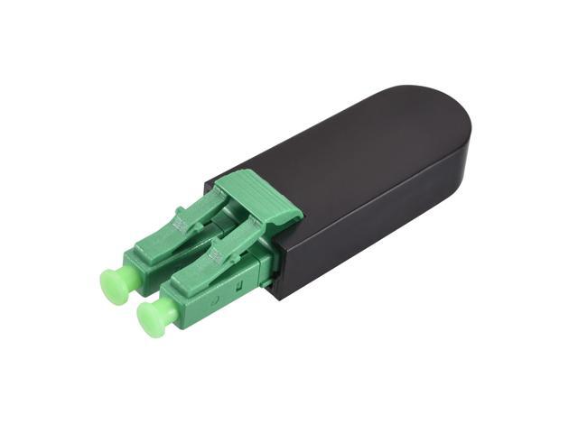 LC Fiber Optic Loopback Adapter LC Single Mode 9/125 Tester Adapter - Green