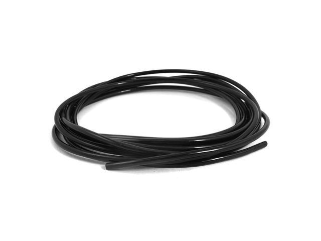 Air Compressor Flexible Black Polyurethane Tubing PU Pneumatic Pipe 4x25mm 37M