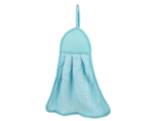 Global Bargains Hotel Bathroom Kitchen Wall Hanging Washing Cleaning Drying Dry Washcloth Hand Towel