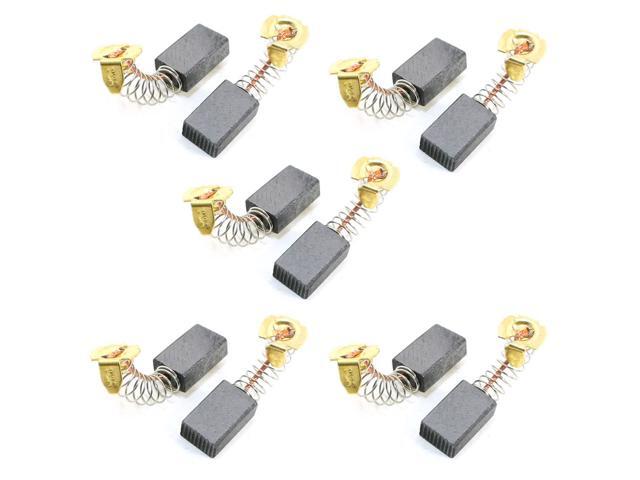 Global Bargains 10Pcs 5/8' x 25/64' x 15/64' Motor Carbon Brush for Electirc Tool