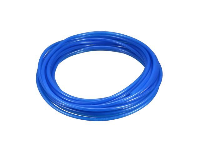 2Pcs 64M Blue Flexible Polyurethane Air Fuel Gas Line PU Tube Pipe 25mmx4mm