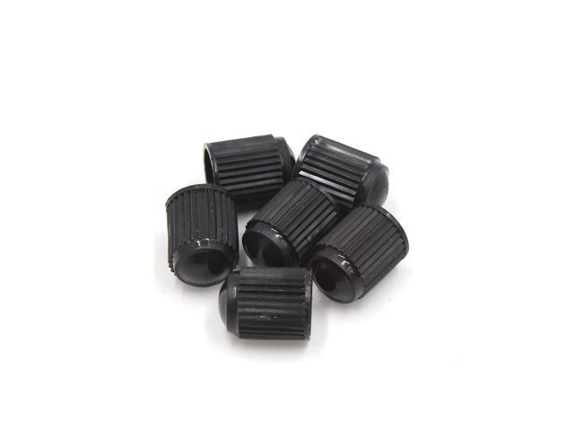 6Pcs Plastic Tire Air Valve Stem Caps Tyre Wheel Rims Dust Cover for Auto Car
