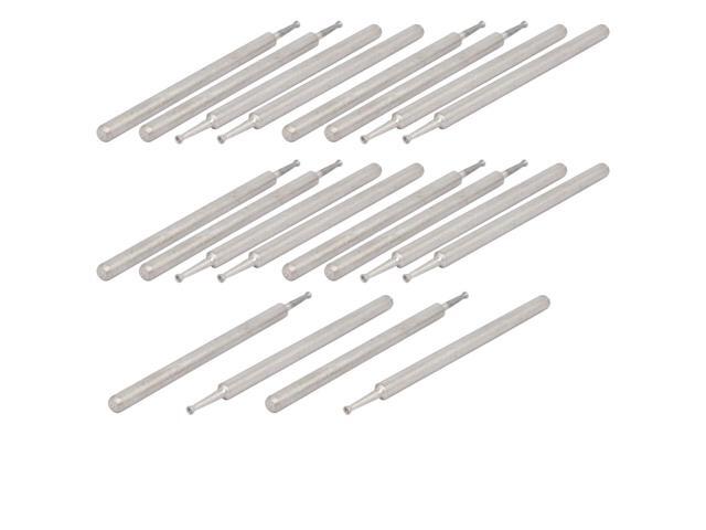 235mm Shank 25mm Dia Spherical Concave Head Polishing Mounted Point Bit 20pcs