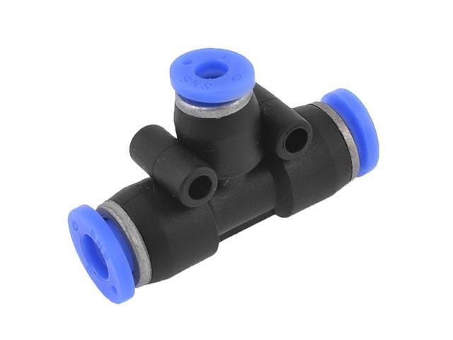 6mm to 4mm Push In Pneumatic T Joint Connector Quick Adapter Fitting
