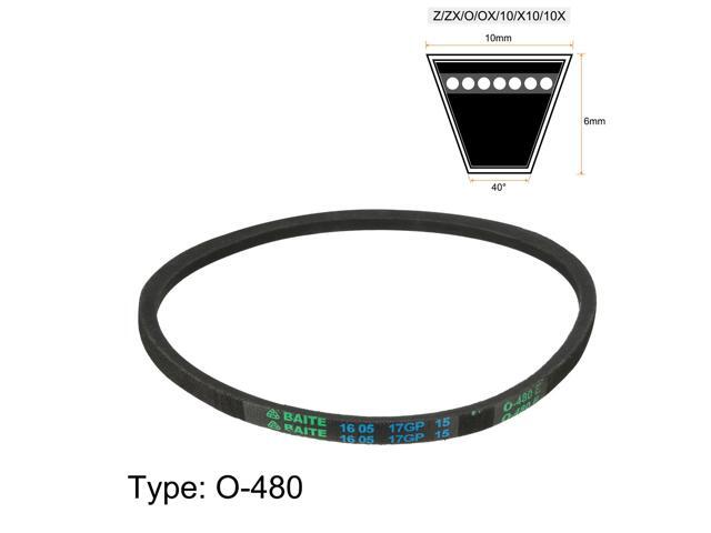 NeweggBusiness - O-480 V Belt Machine Transmission Rubber, Black