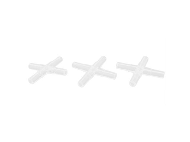 Acrylic Extruded Tube Square Pack of 6 Nominal 11-7//8 Length x 3//8 ID 1//2 OD 1//16 Wall Clear