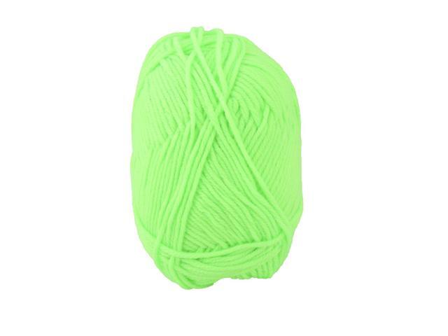 Home DIY Handicraft Crochet Winter Scarf Sweater Knitting Yarn String Green 25g