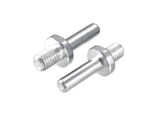 Core Bits Adapter Drill Adapter M10 x 13mm Male Thread to 8mm Round Shank 2pcs