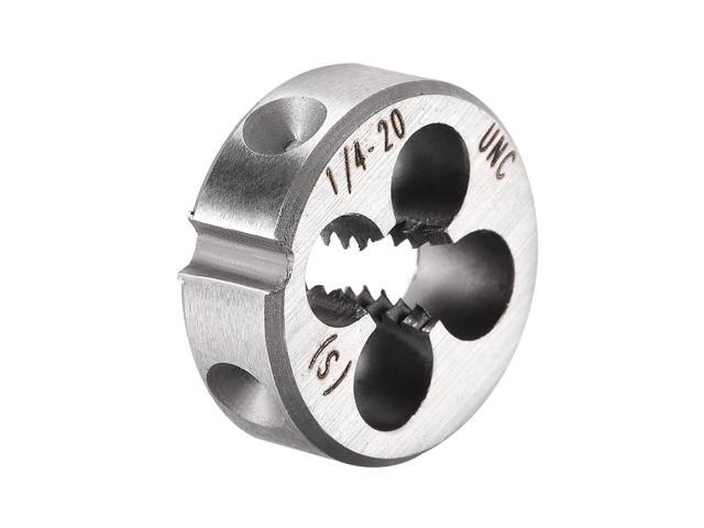 1/4'-20 UNC Right Hand Round Die Machine Thread Die Threading Die Screw Die Tool HSS (High Speed Steel)