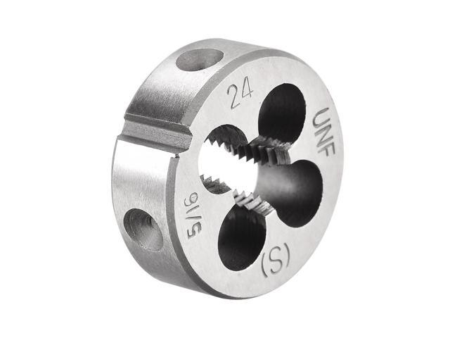 5/16'-24 UNF Right Hand Round Die Machine Thread Die Threading Die Screw Die Tool HSS (High Speed Steel)