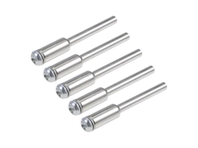 Cut-off Wheel Screw Mandrels 3mm Shank Dia Cutting Disc Holder for Compatible Rotary Tools 5 Pcs
