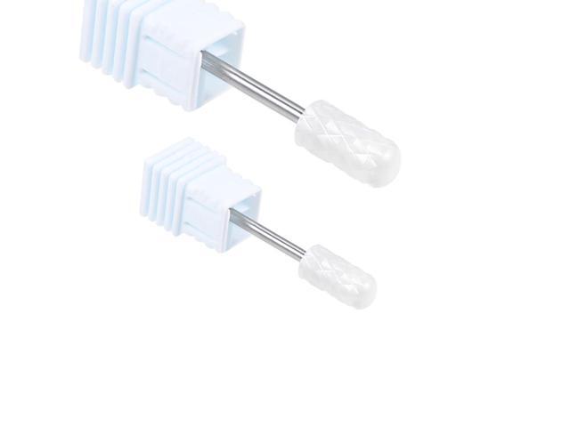 Ceramic Nail Drill Bits 3/32 Inch (4XC Grit) Nails File Bit Manicure Pedicure 2pcs