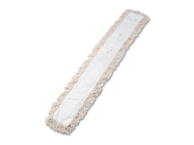 Boardwalk Industrial Dust Mop Head Hygrade Cotton 60w x 5d White 1360