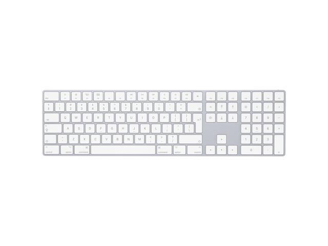 Apple Magic Keyboard with Numeric Keypad MQ052Z/A Silver Bluetooth Wireless Keyboard