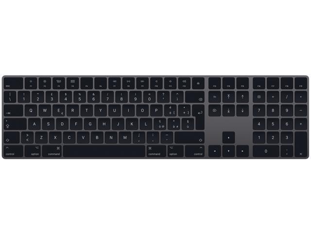 Apple Magic Keyboard with Numeric Keypad - Keyboard - Bluetooth - Italian - space grey