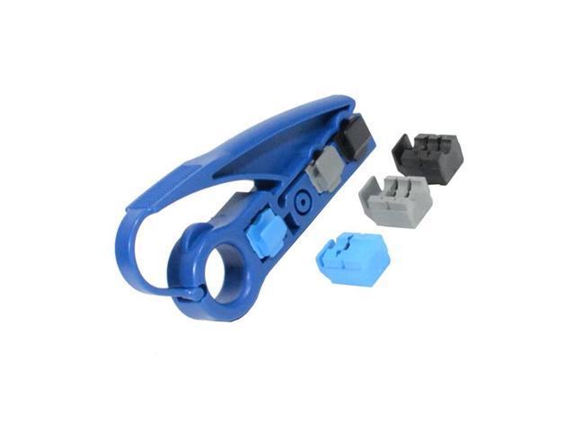 Coax UTP Cable Jacket Strip Tool RG6/RG59/UTP Stripper Cutter Cat5e Cat6 Tool