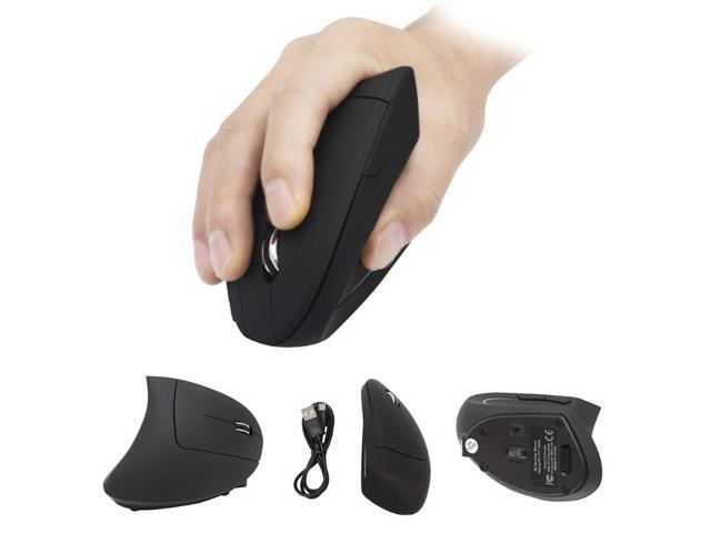 New 24G Nano Vertical Ergonomic Optical Mouse 4 Adjustable DPI Levels 800/1200/2000/3200dPi 6 Buttons for pc computer