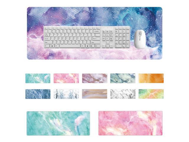 Creative Marble Texture Oversized Custom DIY Mouse pad Keyboard Mat Table Protector Soft Gaming Mousepad for Tablet PC Latop