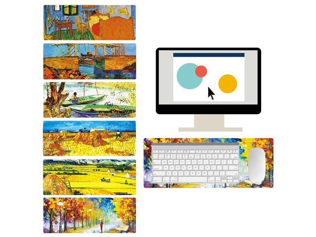 80x30cm Creative Pattern Large Mouse pad Gamer Keyboard Mat Table Protector Soft Gaming Mousepad for Tablet PC Laptop
