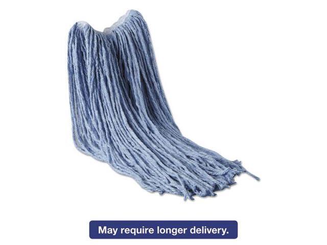 RUBBERMAID FGF13100BL00 Hot Mop 4-Ply Cotton/Rayon/Synthetic Blend Yarn Wet