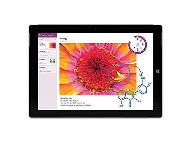 NeweggBusiness - Microsoft Surface 3 128GB Intel Atom x7-Z8700 1.6GHz LTE  Tablet - Silver