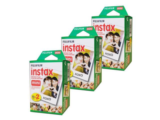 Fujifilm Instax Mini Instant Film 2x10 3 Packs (60 Shots)