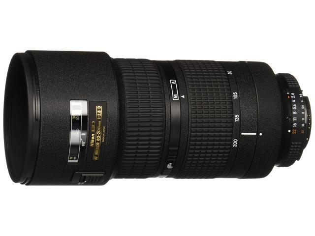 NeweggBusiness - Nikon AF FX NIKKOR 80-200mm f/2.8D ED Zoom Lens