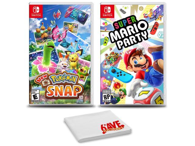 Pokemon Snap and Super Mario Party - Two Game Bundle For Nintendo Switch
