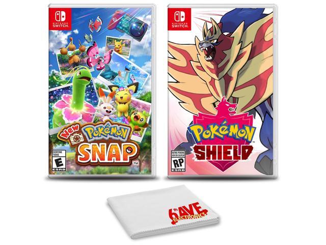 Pokemon Snap and Pokemon Shield - Two Game Bundle For Nintendo Switch