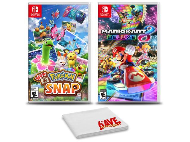 Pokemon Snap and Mario Kart 8 Deluxe - Two Game Bundle For Nintendo Switch