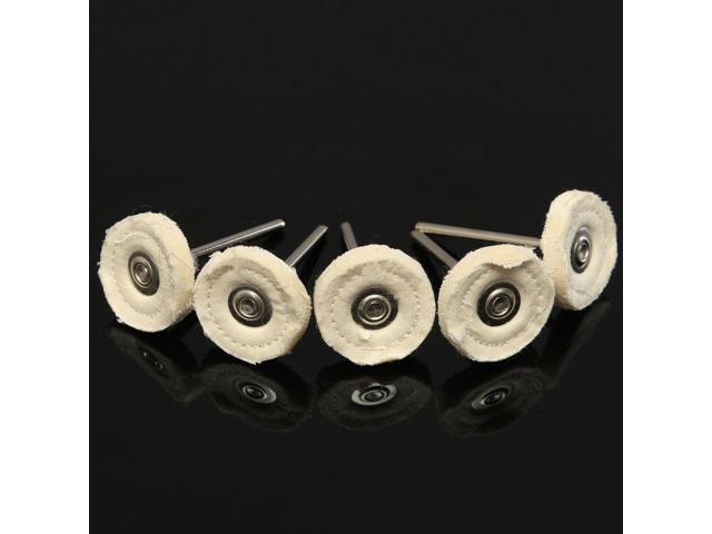 1pcs 25mm Felt Cloth Polishing Buffing Wheel for Rotary Grinder Tool