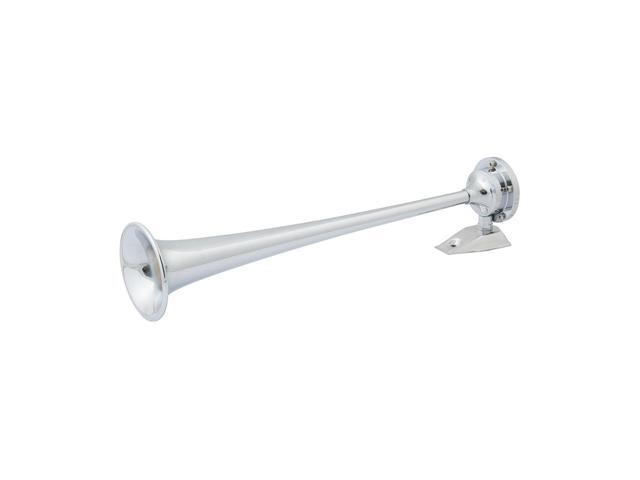 Marinco 24V Chrome Plated Single Trumpet Air Horn