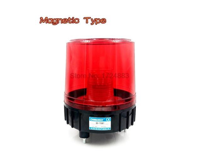 Magnetic Rolling Strobe Signal Warning light N-1181T 12V 24V 220V Indicator light LED Lamp small Flashing Light Security Alarm