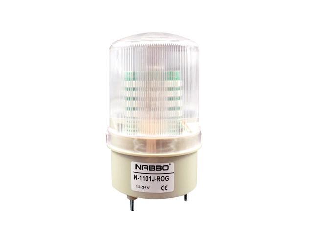 Strobe Signal Warning light N-1101-ROG 12V 24V Indicator light LED Lamp small Flashing Light Security Alarm IP30
