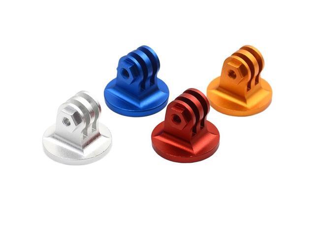 Aluminum Alloy Tripod Mount Base Tripod Adapter For GoPro HERO 5 4 3+ 3 2 1 SJ4000 For Xiaomi Yi Sports Camera For Go Pro CNC