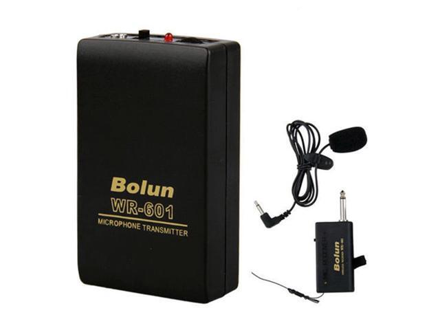 1 SET Transmitter+Receiver+ Remote Clip-on Microphone Wireless Microphone Headset Stage Mic System Receiver Lavalier Clip NEW